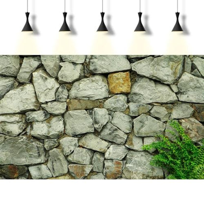 Stone Aquarium Background Natural Rock Fish Tank Background Rocky Glass Terrarium Background Stone Rock Reptile Habitat Background Poster Stone Wall with Green Grass Aquarium Backdrop 24x12in - color: Grey_Green, size: 24(W)x12(H)inches/ 60(W)*30cm(H)