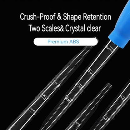 Aquarium Cleaning Kit with Turkey Baster, 4 Double Sided Sponge Brushes, Extension Tube for Fish Tank Maintenance, Glass Algae Cleaning