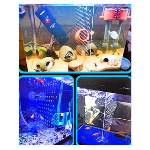 Aquarium Fish Tank Divider, Fish Tank Transparent Isolation Board Acrylic Separation Partition Network Partition Prevent Fish, Turtle Fight Attack Each Clear, - size: 28 X40cm