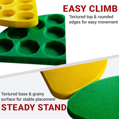 2pcs Hermit Crab Food Bowl, Corner Design, Space-Saving 7-Compartment Dishes for Reptile & Small Animal Tanks, Hermit Crab Accessories