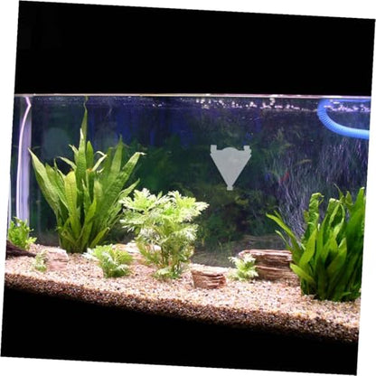 Luxshiny Automatic Aquarium Feeder Red Feeding Cup Acrylic Shrimp Feeder Tool for Fish Tanks Red Worm Food Dish, Suitable for Aquatic Pets and Shrimp Feeding