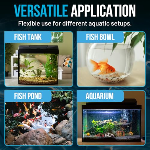 9-In-1 Aquarium Test Strips – 100 Strips for Freshwater & Saltwater | Tests pH, Nitrate, Nitrite, Hardness, Chlorine, Copper, Iron, Carbonate & Alkalinity | Fast Results for Fish Tank & Reef Aquariums - style: 9-In-1 Test Kit