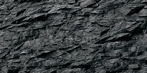 VIP. LINE 3D Effect Black Stone Texture Aquarium Background Poster Fish Tank Backdrop Decorations PVC Background (60" x 24"/ 152 x 61cm) - size: 60" x 24"/ 152 x 61cm