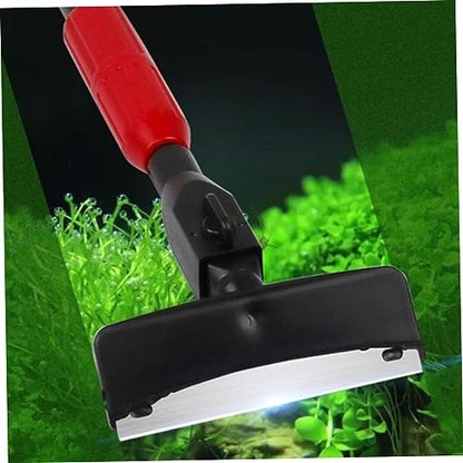Toddmomy 1set Fish Tank Cleaning Tool Scraper Brush Handle -Skid Grip Gravel Rake for Aquarium Maintenance Easy to Use Fish Tank Accessories