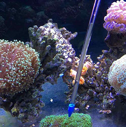 New Version 31.2 inch and 19.2 inch Syringe Coral SPS HPS Feeder, Marine Fish and Reef Coral Aquarium Syringe Tube Feeder 25ml Capacity - size: 25ml