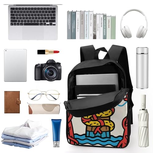 Snake Totem Pole Laptop Bag 17 Inch Back Pack Travel Backpack Sports Work Backpacks Teacher Bookbag