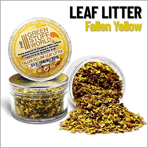 Leaf Litter - Fallen Yellow Leaf Litter