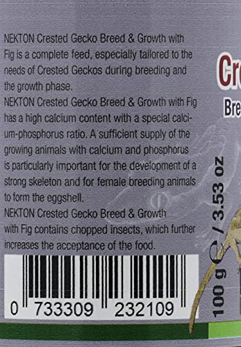 Nekton Crested Gecko Fig for Growth and Breeding 100g (3.53oz) - size: 3.53 Ounce (Pack of 1)