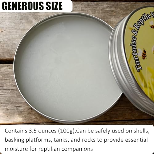 Reptile Shell Care Balm, 3.5 Oz Tortoise Lizard Turtle Shell Moisturizer