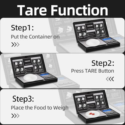 Gram Scale- 500g Ultra-Precise Digital Scale .01 Gram Accuracy for Jewelry, Diamonds, Gold & Silver, Portable Pocket Scale with LCD Display, Tare Function - Perfect for Jewelers & Collectors
