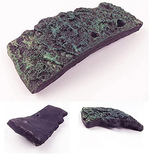 Minidiva Turtle Floating Platform, Floating Turtle Dock Rectangular Turtle Dock Polyurethane Foam Aquarium Floating Decorative Deck Climbing Brazilian Turtle (Large) - size: Large
