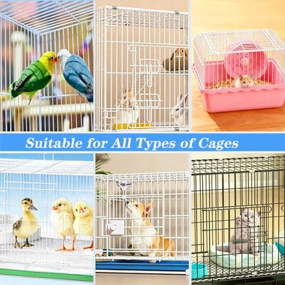 Bird Cage Cleaning Brush Tool Set, Bird Cage Cleaner, Suitable for Bird Cages, Rabbit Cages, Hamster Cages, Parrot Cages, and Other Small Pet Cage Accessories