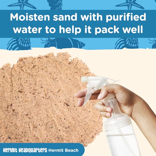 Fluker's All Natural Premium Hermit Crab Sand Substrate, Sand Mixture with Coconut Fiber, For Hermit Crab Tanks, 12 lbs. - size: 12 LBS