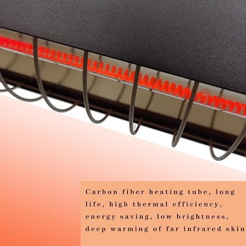 Heat Lamp for Chicks, Carbon Fiber Heating Element, Energy-Saving Poultry Equipment (550W)