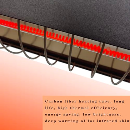 Heat Lamp for Chicks, Carbon Fiber Heating Element, Energy-Saving Poultry Equipment (550W)