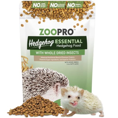 Hedgehog Essential - Chicken Kibble with Mealworms (1.75 Pound) - size: 1.75 Pound (Pack of 1)