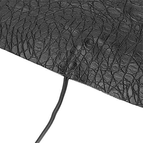 SUNGOOYUE Reptile Heating Pad, PU Leather Tank Warmer Heat Mat with 3 Level Temperature Adjustment, USB Anti Scratch Design, 7.5W 8.5W for Tortoise Lizard (Large) - size: Large