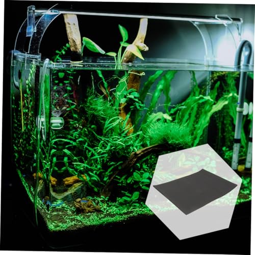 GANAZONO 2pcs Thickened Nonslip Fish Tank Mat Fish Tank Cushioning Pad for Reptile Terrarium Bottom Mat for Aquarium Leveling and Heat Preservation