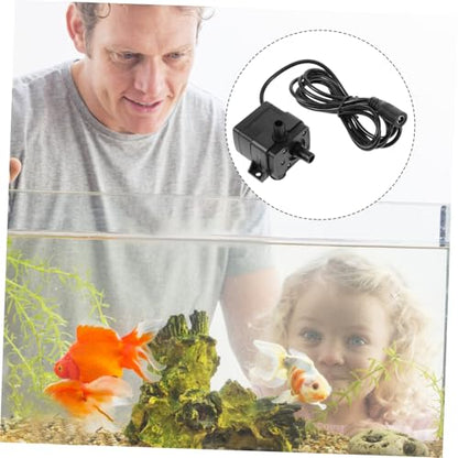 Fish Tank Submersible Pump Water Pump for Aquariums Ponds Fountains Hydroponics Compact Design for Easy Use Power Supply Included