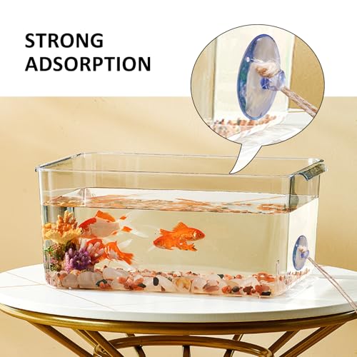 Hermit Crab Climbing Toys Set for Tank and Aquarium Decoration | Seagrass Hammock and Reptile Climbing Ladder with Small Brush, Hermit Crab Accessories for Tank and Aquarium Decoration