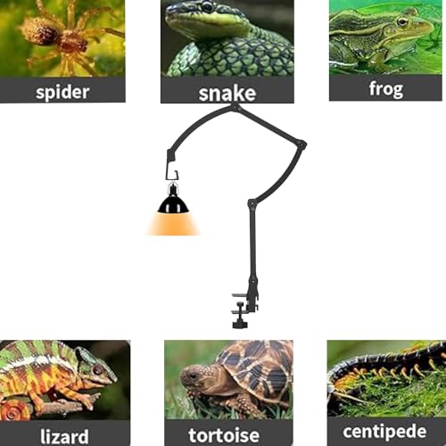 Reptile Heat lamp Holder Reptile lamp Holder Holding lamp Holder Heated lamp Holder Portable lamp Holder Camping lamp Accessories