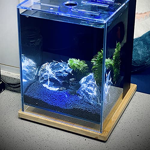 Tonwa Slate Stone Natural Aquascaping Rock 17lb Planted Tank | Layered slate texture; iwagumi and reptile terrarium - size: 02 Tonwa Stones(2-8inch,17lbs)
