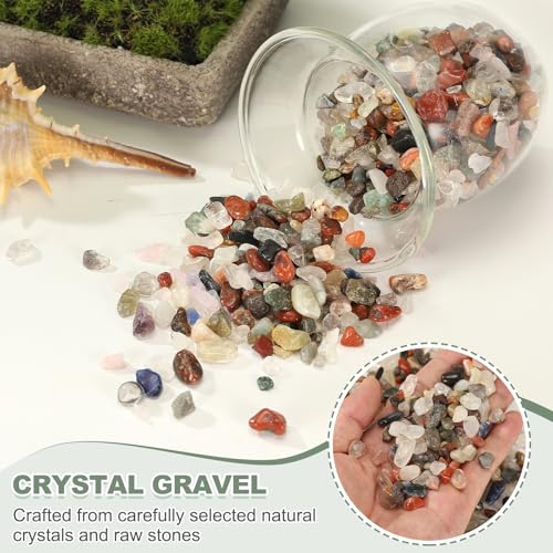 Crystal Chips Stone, 0.44 Lb Fluorite Gravel Rocks (Yellow Agate, 7-16 Mm) - color: Yellow, size: 7 - 16 mm
