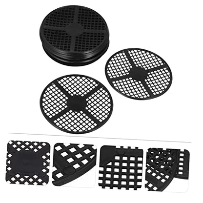 20 Pcs Bonsai Mesh Drainage Screens Flowerpot Bottom Mesh Pads with Drainage Holes for Improved Soil Aeration for Indoor and Outdoor Plant Pots