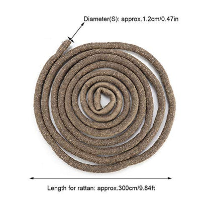 9.84ft Flexible Rattan Reptile Climbing Vine, Bendable Jungle Vine, Chameleon Climbing Branch, Reptile Habitat, Lizard Habitat Accessories, Terrarium Plant Decor (Small Size) - size: Small Size