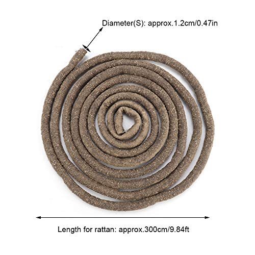 9.84ft Flexible Rattan Reptile Climbing Vine, Bendable Jungle Vine, Chameleon Climbing Branch, Reptile Habitat, Lizard Habitat Accessories, Terrarium Plant Decor (Small Size) - size: Small Size