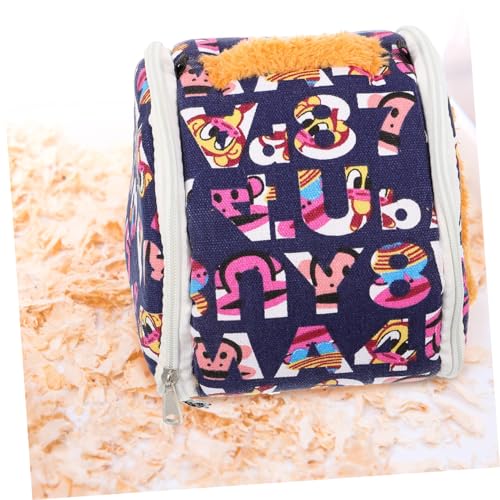 LIOOBO Portable Hamster Carrier Bag Straps Breathable Travel Pouch for Small Animals