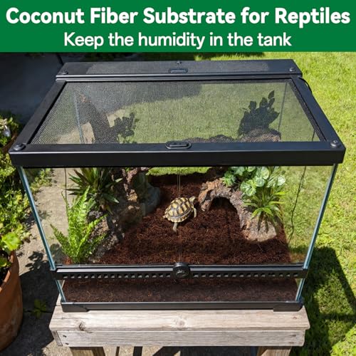 6 Pcs Coco Coir Brick for Plants, 100% Organic Coconut Coir Bricks with Low EC and pH Balance, Compressed Coconut Husk Bricks for Gardening, Planting, Organic Potting Soil, High Water Retention - size: 6pcs