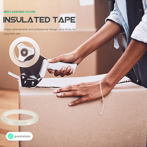 Didiseaon 5 Rolls High Temperature Heat Press Tape 10mm X 3 Polyester Sublimation Printing Tape for Industrial Repair and Thermal Resistant Applications