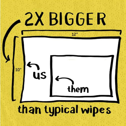Tub O' Towels Heavy-Duty Multi-Surface Cleaning Wipes, 10" x 12", 90 Count Canister, Removes Grease, Grime, Tough Stains, Durable Disposable Wipes for Home, Garage, Outdoor Cleaning Tasks, 2-Pack - style: 2-Pack of TW90 (10" x 12" wipes)