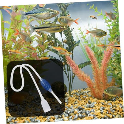VANZACK Aquarium Water Changing Pump Siphon Vacuum Fish Tank Maintenance Equipment