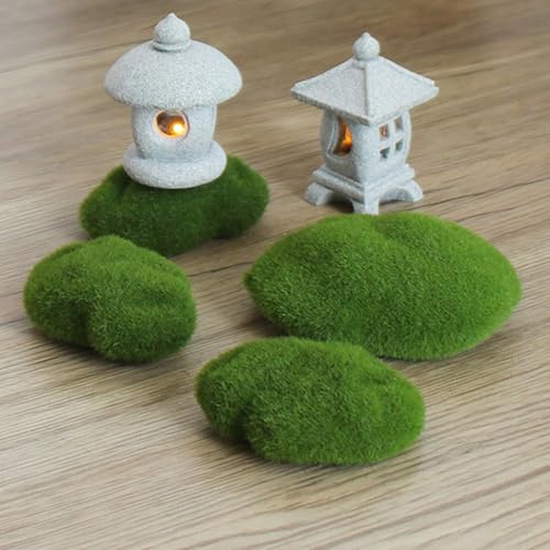 Japanese Pagoda LED Lamp Statue Figurine, LED Lantern Pagoda Statue Figurines for Home Table Decor - Style A - style: Style A