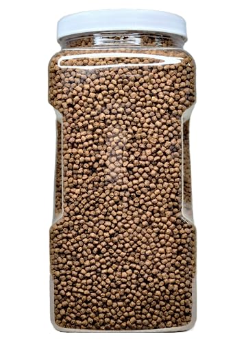 Cichlid Pellets, 45%Protein Floating 4.5mm(5/32") Pellets…1-lb 10oz Med Jar | 45% Protein, Floating 4.5mm (5/32") Pellets, For Oscars, Central American, South American Cichlids, Medium Jar - size: 1.63 Pound (Pack of 1)