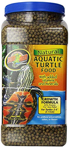 Zoo Med Aquatic Turtle Food Growth Formula, 54 oz. - size: 3.38 Pound (Pack of 1)