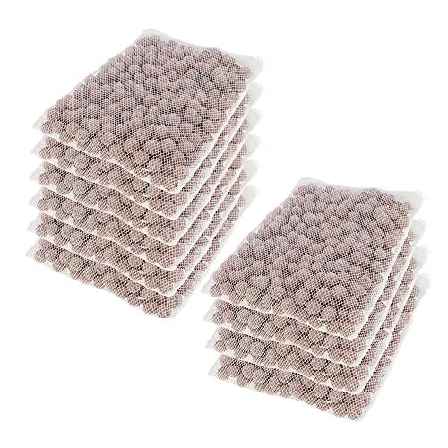 10 lbs Aquarium Ceramic Bio Filter Media Sphere for Canister Filter | Freshwater Aquarium, Marine Fish Tank Sump, Koi Ponds - size: 10 lbs