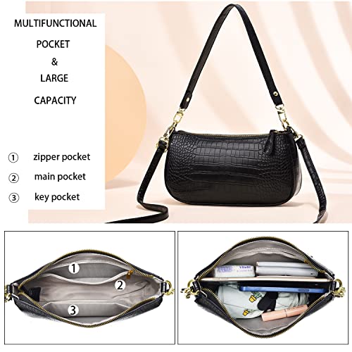 Small Tote Shoulder Bags Purses for Women Retro Classic Crossbody Bags Cute Clutch Purse and Handbag - color: 0-2-green