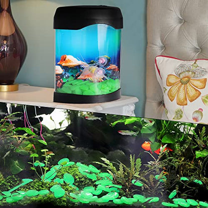 150 PCS Green Glow Rocks Luminous Stones DIY Pebbles Aquarium Garden | OSOPOLA Green Glow Rocks Luminous Stones DIY Pebbles For Aquarium Garden Path Patio FD05GR150 - color: Green/150 pcs, size: 2.5x2x0.5cm