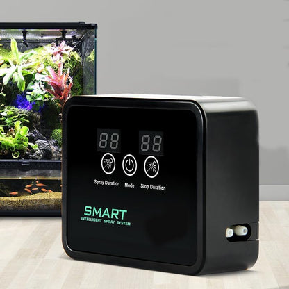 MECESOR Automatic Reptile Mister for Reptile Tank Smart Reptiles Mister System with Timer 360° Nozzles,Slient Terrarium Misting System Humidifier for Chameleons,Snakes,Frogs Smart Spray Control