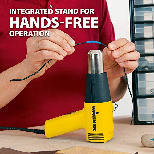 Wagner Spraytech HT1000 Dual-Temperature Heat Gun, low 750°F, high 1000°F - size: HT1000