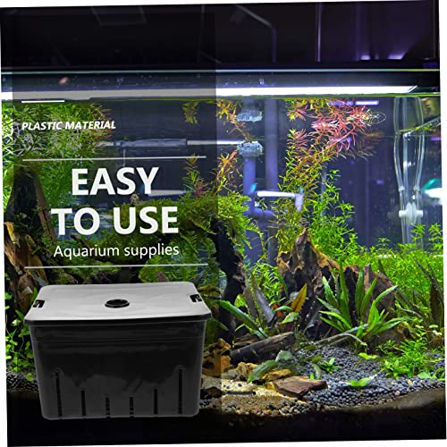 Abaodam Brooder Box for Reptiles Small Incubation Box Suction Cup Multi-Function Isolation for Turtle Supplies