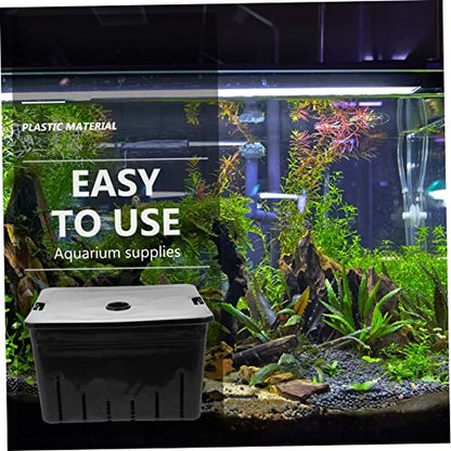 Abaodam Brooder Box for Reptiles Small Incubation Box Suction Cup Multi-Function Isolation for Turtle Supplies