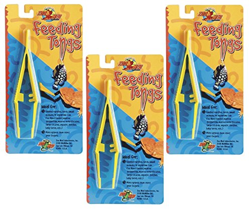 Zoo Med Laboratories Feeding Tongs, 3 Pack