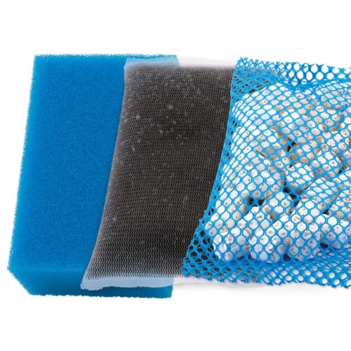 Fluval - Media Maintenance Kit for AC30 Power Filter | For Use in Freshwater & Saltwater Aquariums