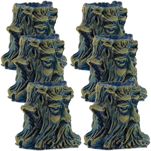 Homoyoyo 6pcs Escape-Proof Reptile Food and Water Bowls Terrarium Feeding Dish Set for Snakes Geckos Tortoises and Hermit Crabs Crawling Pet Feeder for Snake Tank Random Color