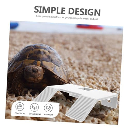 MERRYHAPY Stable Lightweight Turtle Basking Platform Multi-Functional Turtle Tank Supply Climbing Ramp for Reptiles Aquarium Floating Decor for Tanks