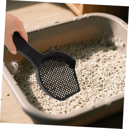 Totority 2pcs Cat Litter Scoop Set Ergonomic Handle Fine Sifting Design for Efficient Waste Removal in Cat Litter Boxes and Reptile Terrariums Multifunctional Cleaning Tool
